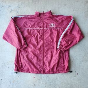 (🔥 3 for $10)Oklahoma Sooners starter windbreaker